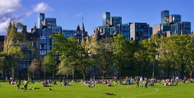  The Meadows, looking towards the University of Edinburgh 