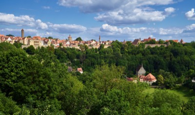  View of the Southern part of Rothenburg 