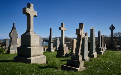  Grave Stones at St Andrews Cathedral 