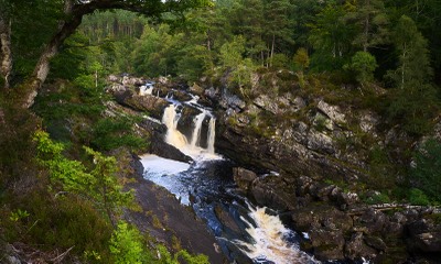  Rogie Falls, Black Water, Highlands 