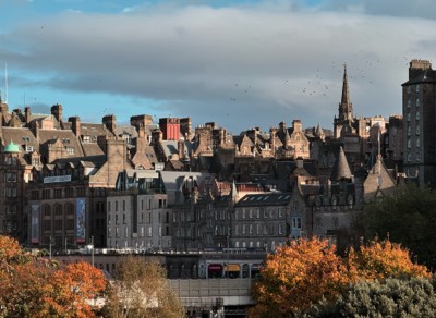  Old Town Skyline from the Princes Street Garden 