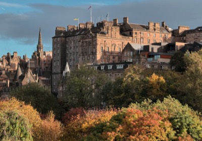  Old Town Skyline from the Princes Street Garden 