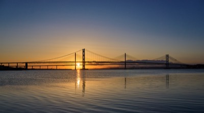  Forth Road Bridge and The Queensferry Crossing 