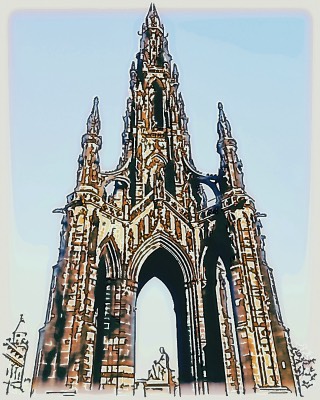  Scott Monument 