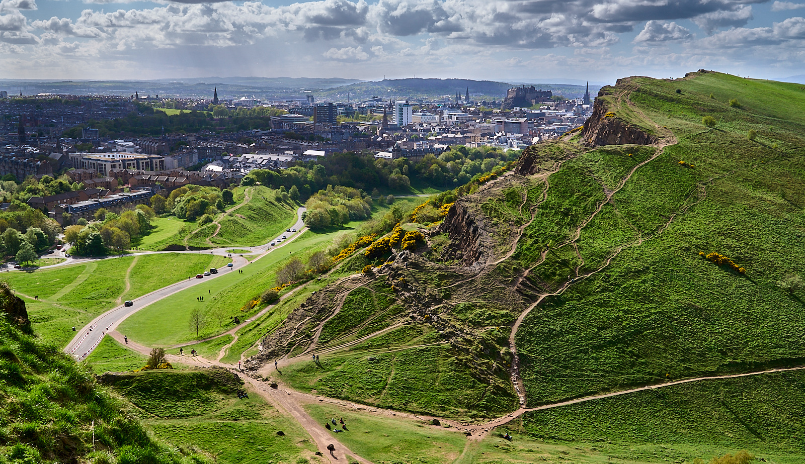  Holyrood Park, looking towards Salisbury Crags 