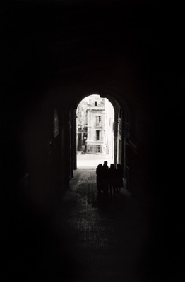  Alleyway towards the harbour,  Vai G. Manno, Cagliari 