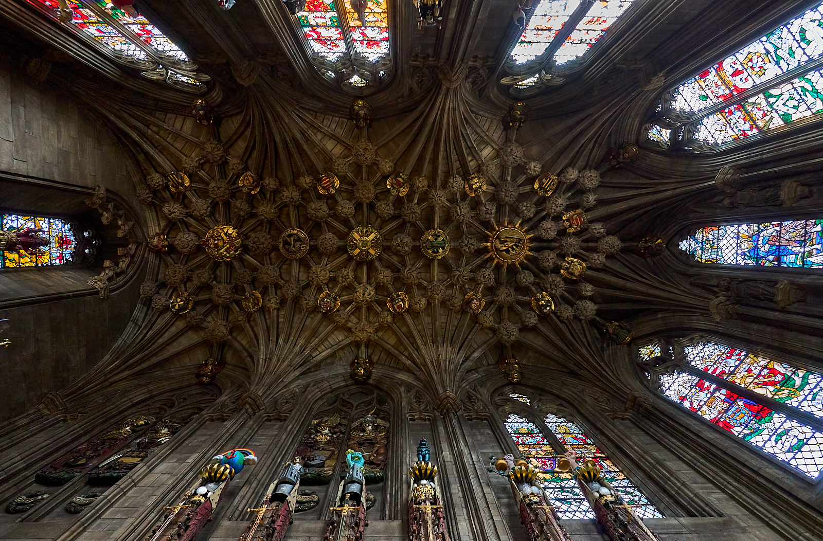  St Giles Cathedral, Thistle Chapel, Edinburgh 