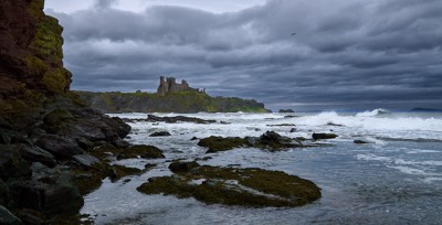 Seacliff Beach with Tantallon Castle 