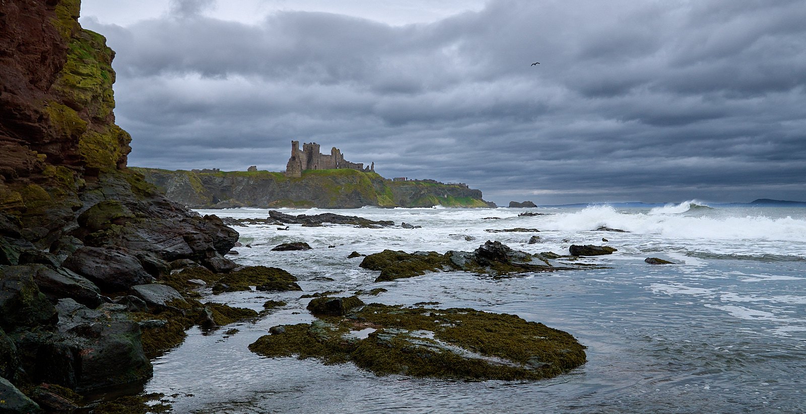  Seacliff Beach with Tantallon Castle 