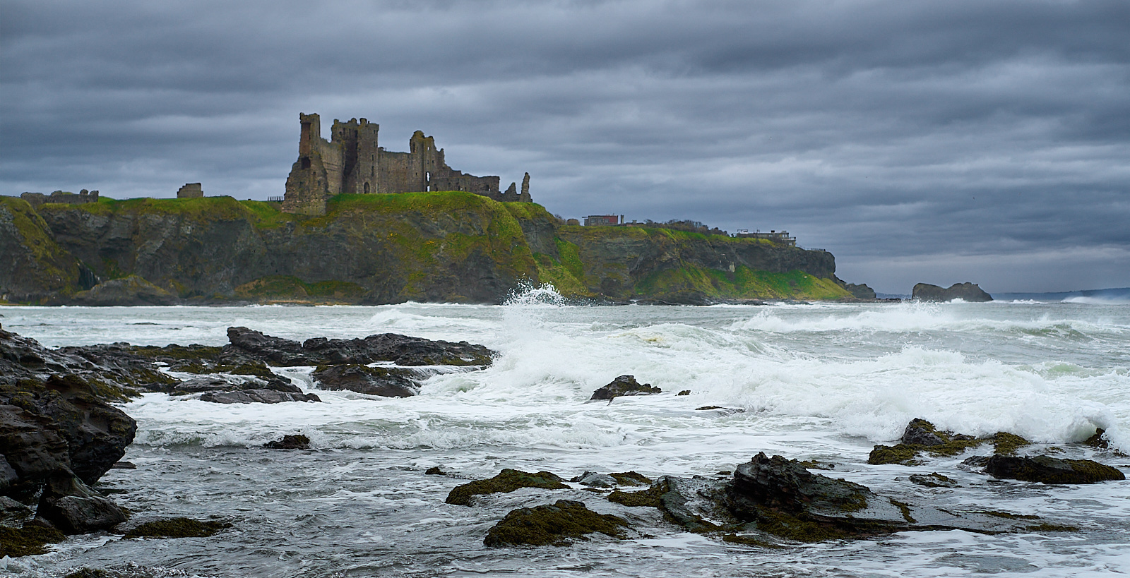  Seacliff Beach with Tantallon Castle 