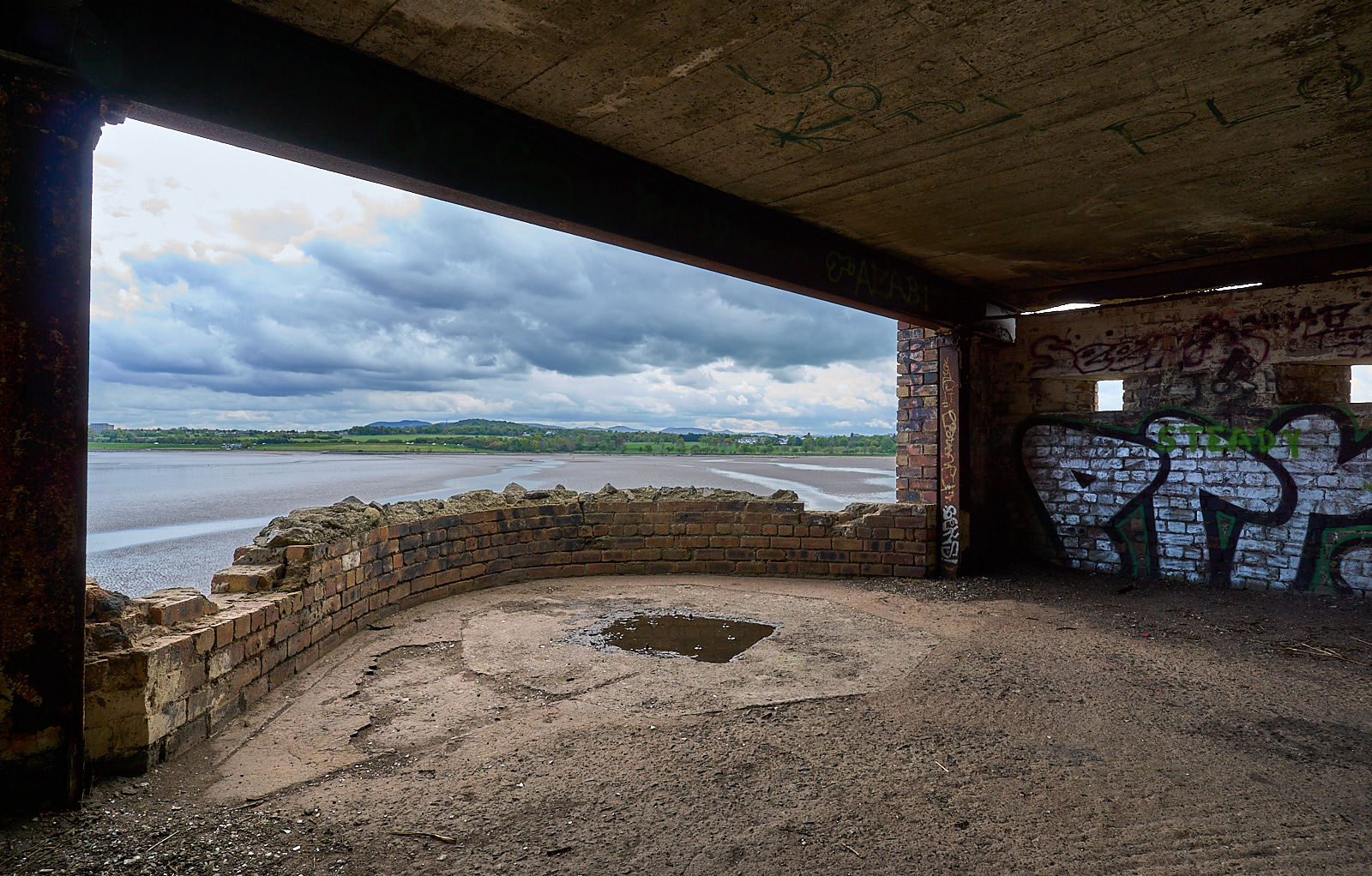  Cramond Island, Edinburgh, WW2 fortification 