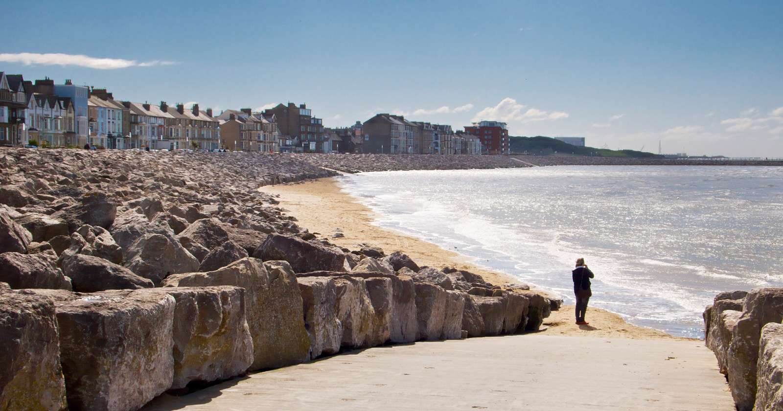  Morecambe Beach, Lancashire (England) 