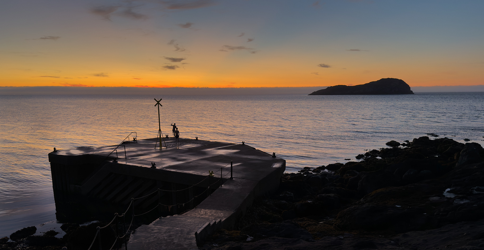  North Berwick before night 