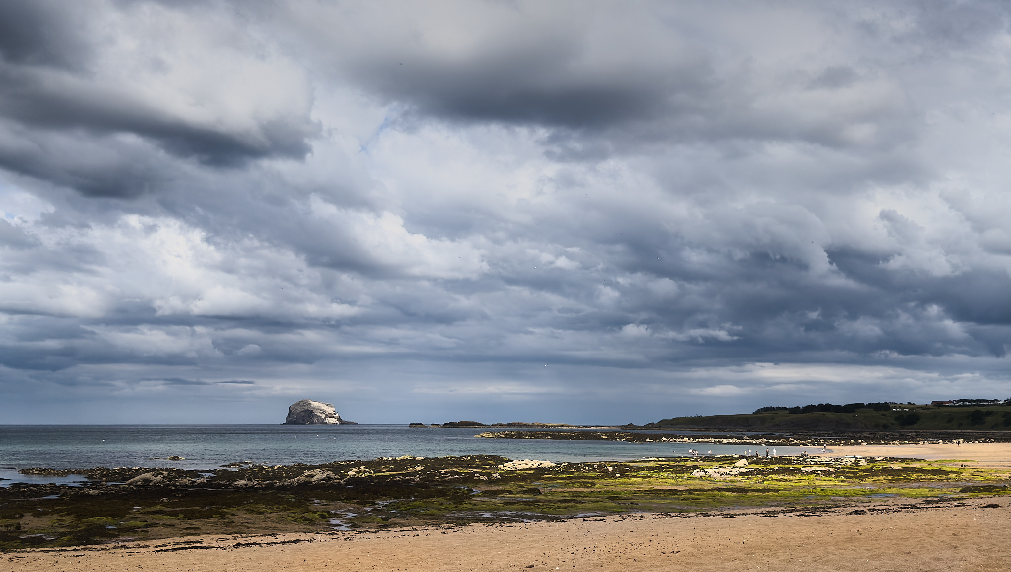  North Berwick Beach and Bass Rock 