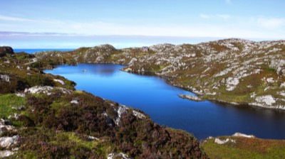  Loch between Clachtoll and Rhican, B869 