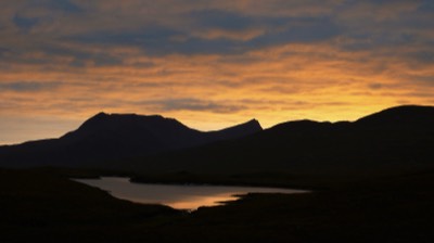  Loch near Knockan 