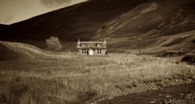  Cottage on the way to Hermitage Castle 