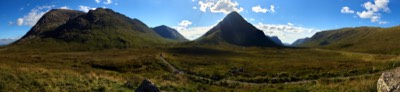  Glenoce Panorama, view of Stob Dearg, Stob nan Cabar and Beinn Fhada 