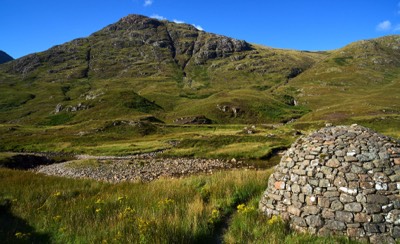  Glencoe, Cairn near Chailleach, River Coe 