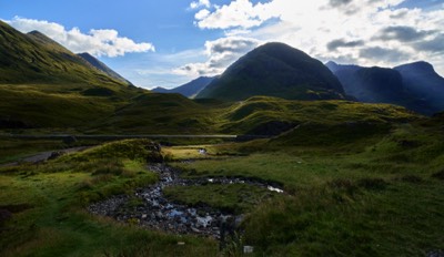  Glencoe, View of the three sisters  