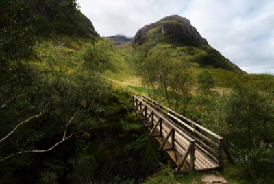  Glencoe, The Three Sisters, Bridge to Aonach Dubh 