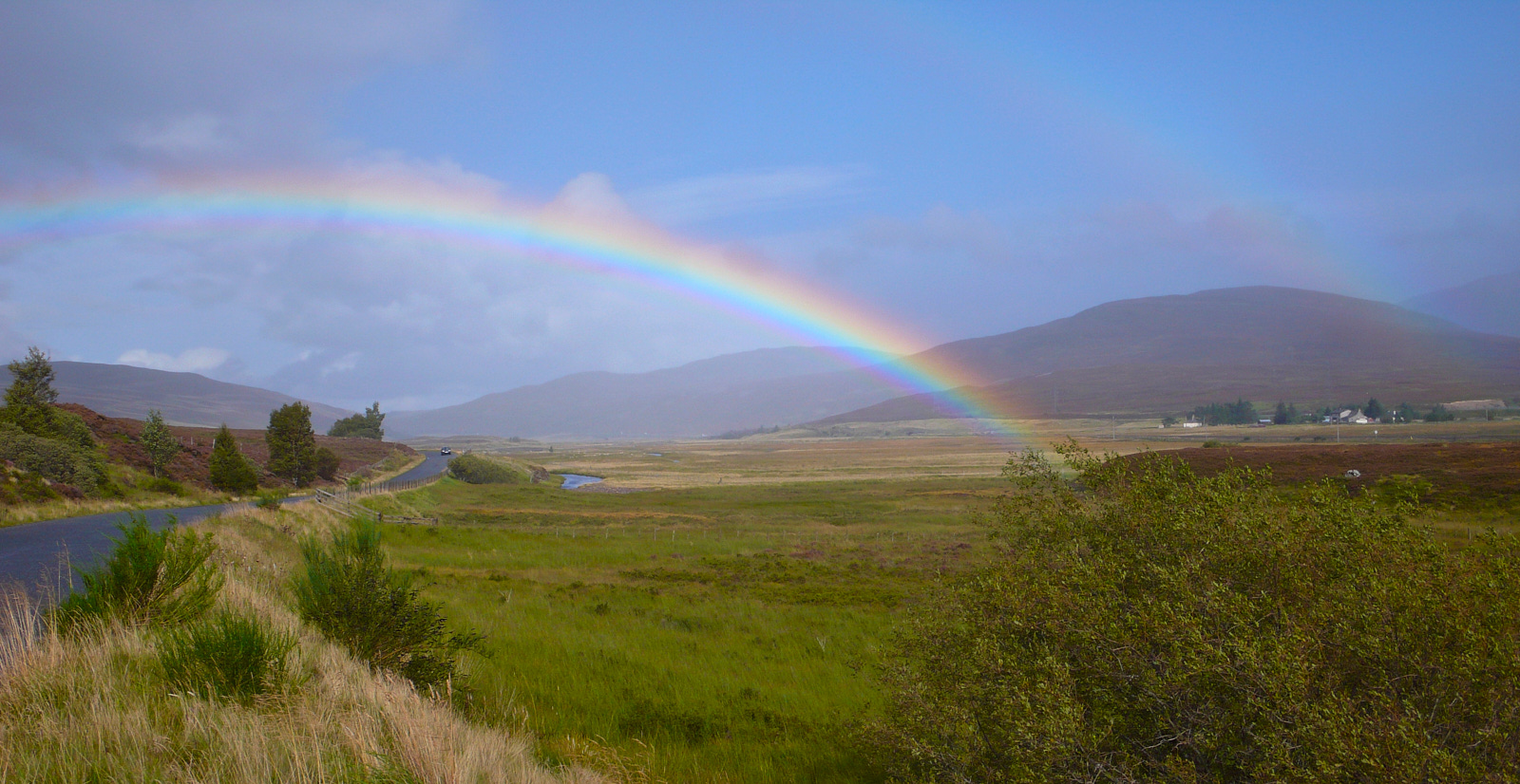  Rainbow near Dalwhinnie 
