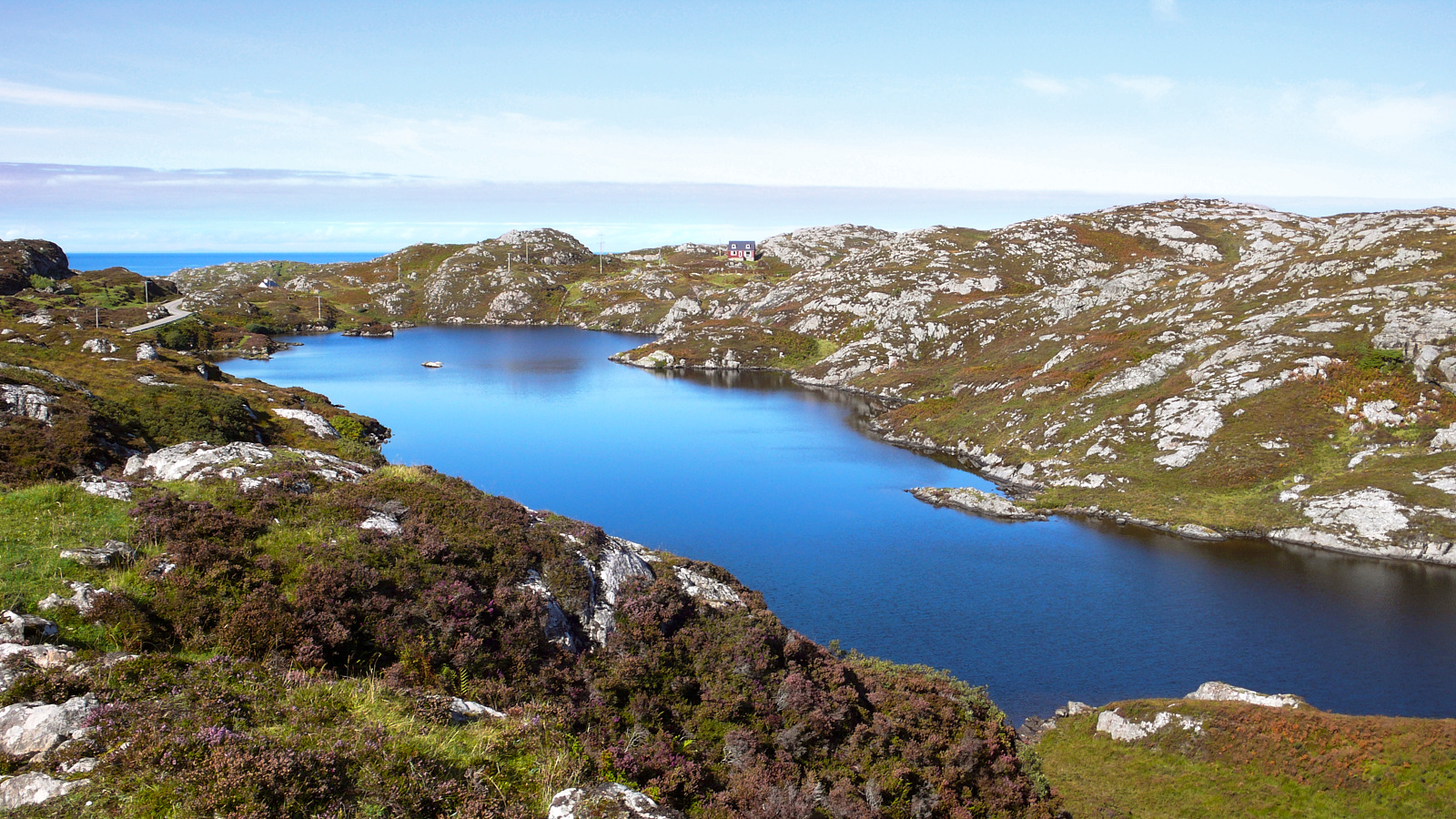  Loch between Clachtoll and Rhican, B869 
