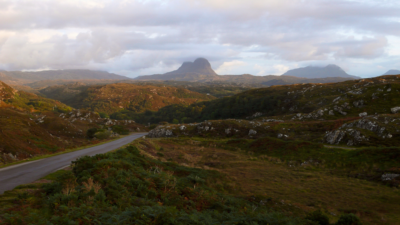  On B869, road towards Clachtoll 