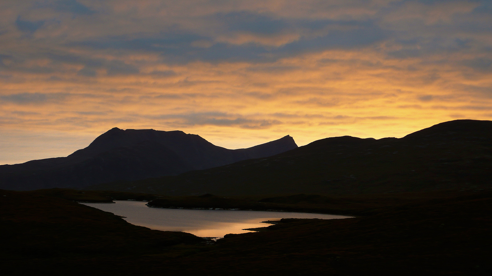  Loch near Knockan 