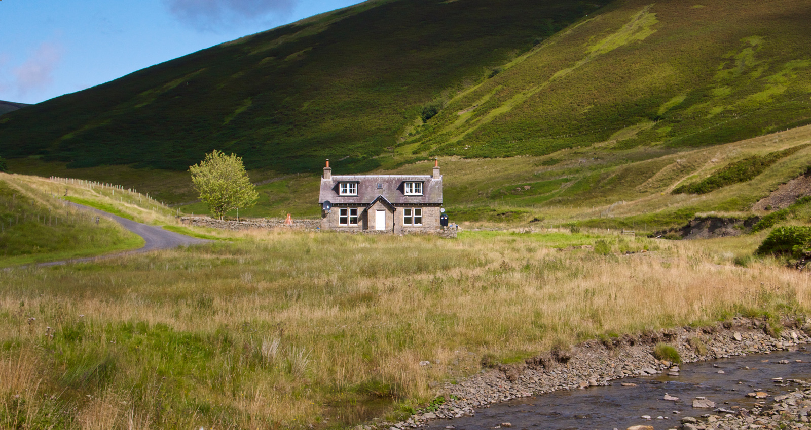  Cottage on the way to Hermitage Castle 
