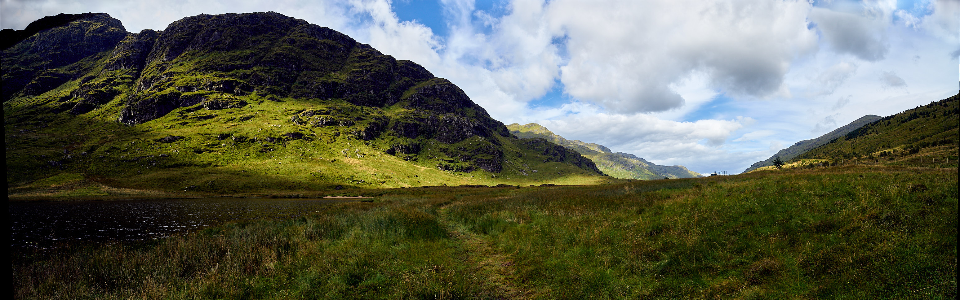  Loch Restil with Beinn an Lochain, Panorama 