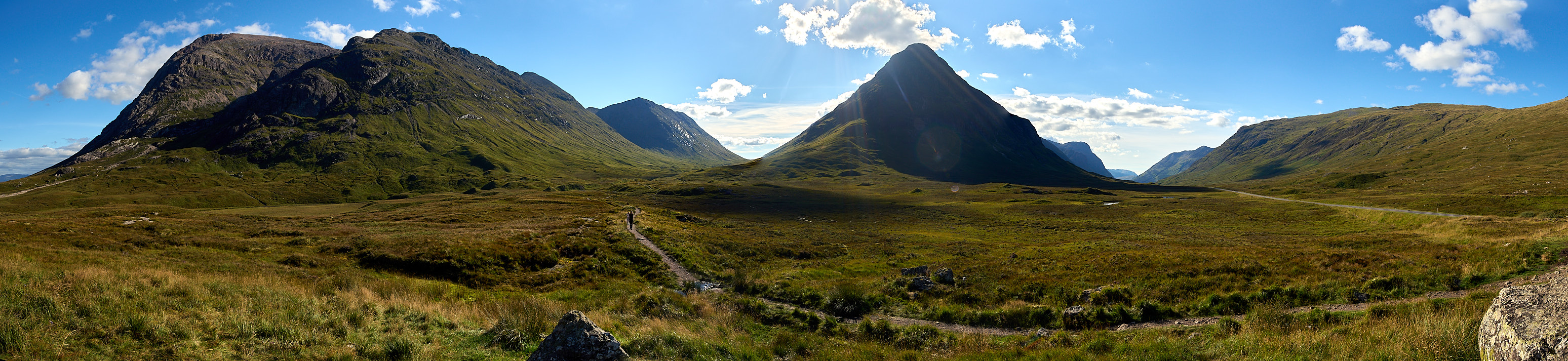  Glenoce Panorama, view of Stob Dearg, Stob nan Cabar and Beinn Fhada 