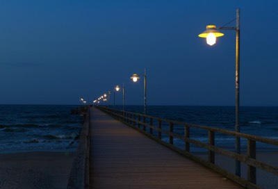  Bansin Pier at dusk 
