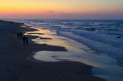  Bansin Coastline at dusk 