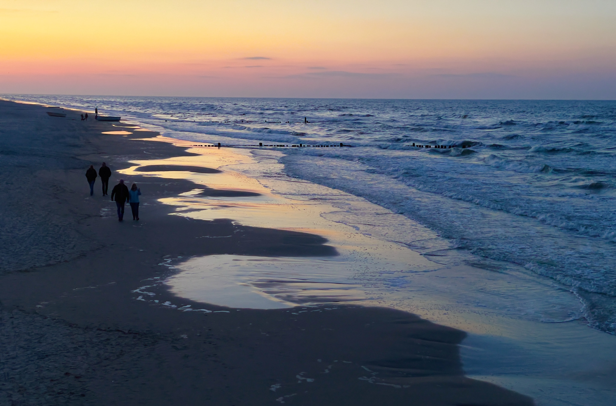  Bansin Coastline at dusk 