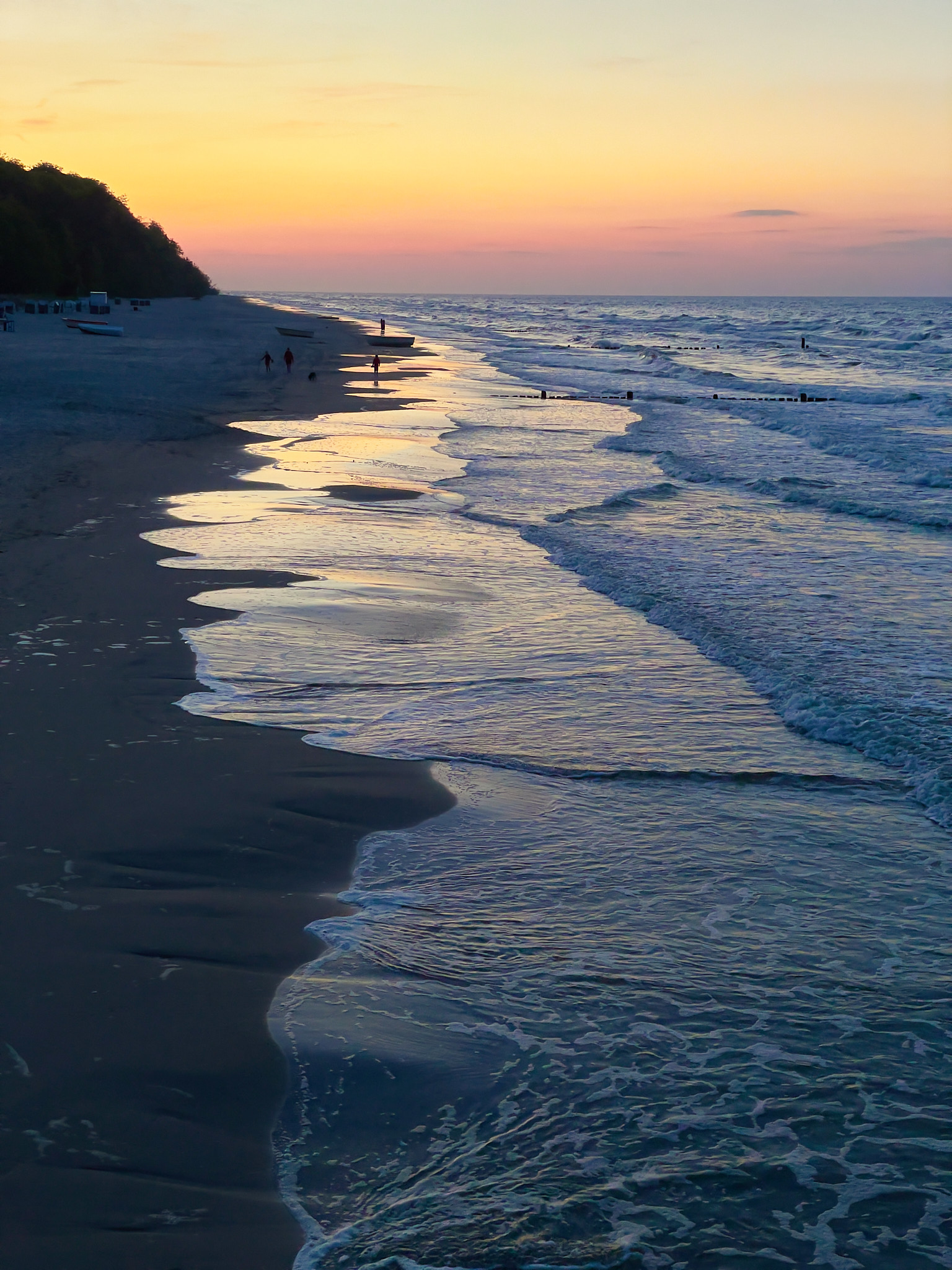  Bansin Coastline at dusk 