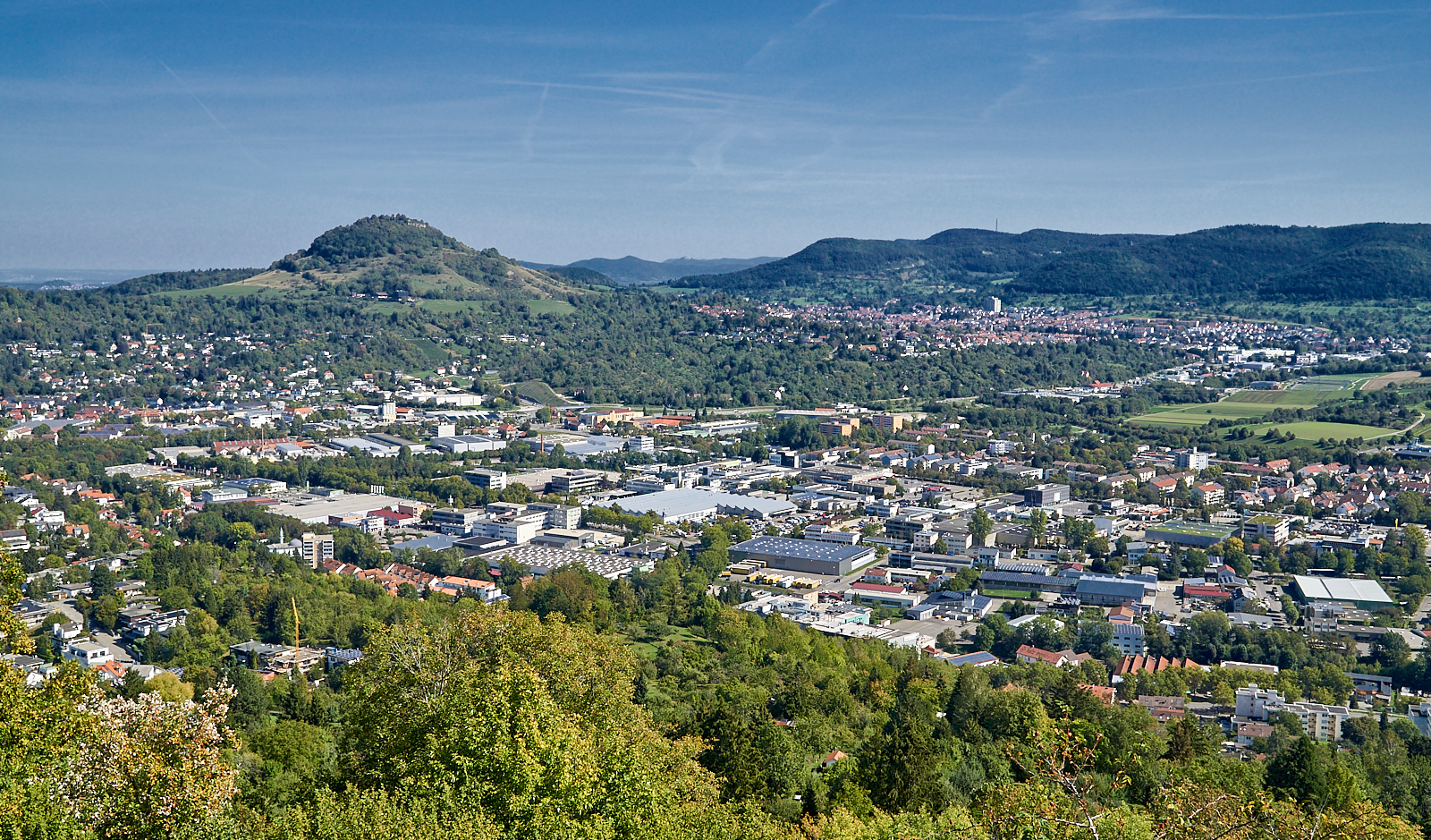  Georgenberg with Achalm in the background 