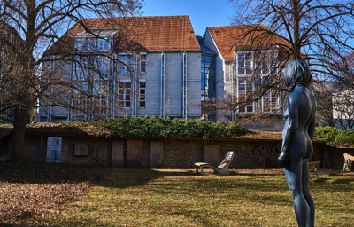  Garden of the local museum 