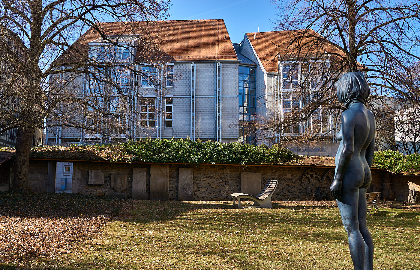  Garden of the local museum 