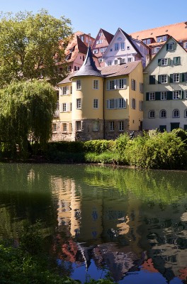  Tower of Hölderlin, at Neckar 