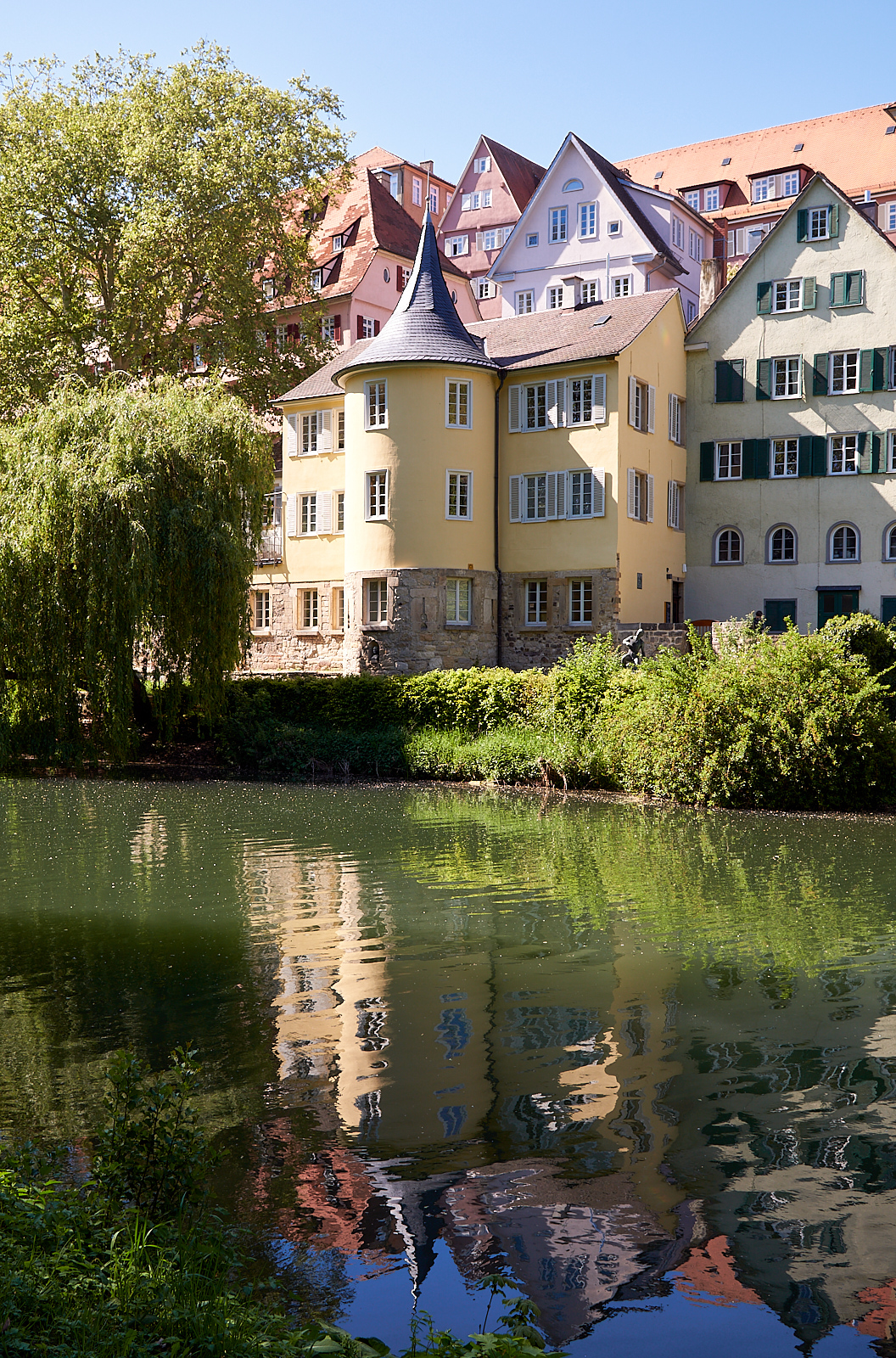  Tower of Hölderlin, at Neckar 